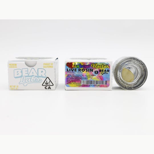 Bear Labs - Rainbow Nectar T3 Live Rosin - 1g - 1