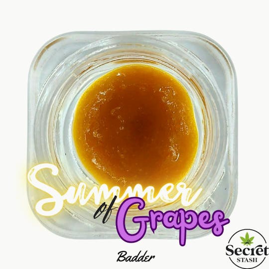 Secret Stash - Secret Stash | Badder | Summer of Grapes | 1g - 1