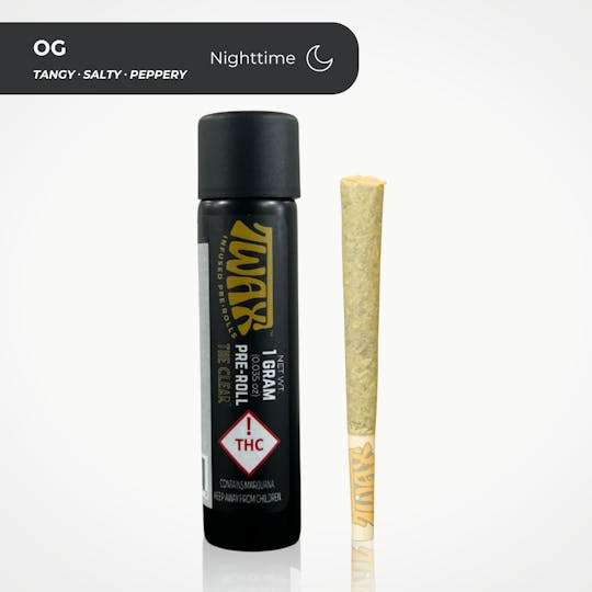 CLEAR Brands - TWAX Infused Pre-roll 1.25g | OG - 1