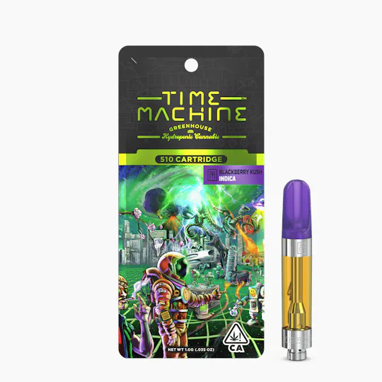 Time Machine - Blackberry Kush | Cartridge | 1g - 1
