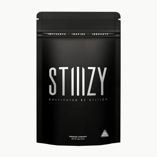 STIIIZY - - LEMON CHERRY GELATO - 28G Black Label Mylar - 1