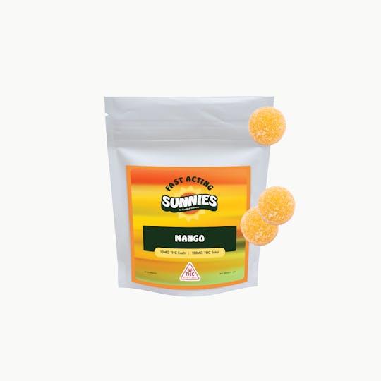 SunMed Growers - Mango Nano Gummies Edible 100mg - 1