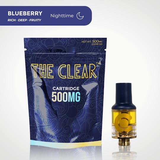 CLEAR Brands - The Clear Original Cartridge 500mg | Blueberry - 1