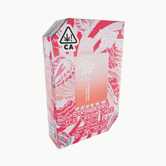 Micro Bar - Strawberry Ice Cream Cake (Indica) - 1g AIO - 1