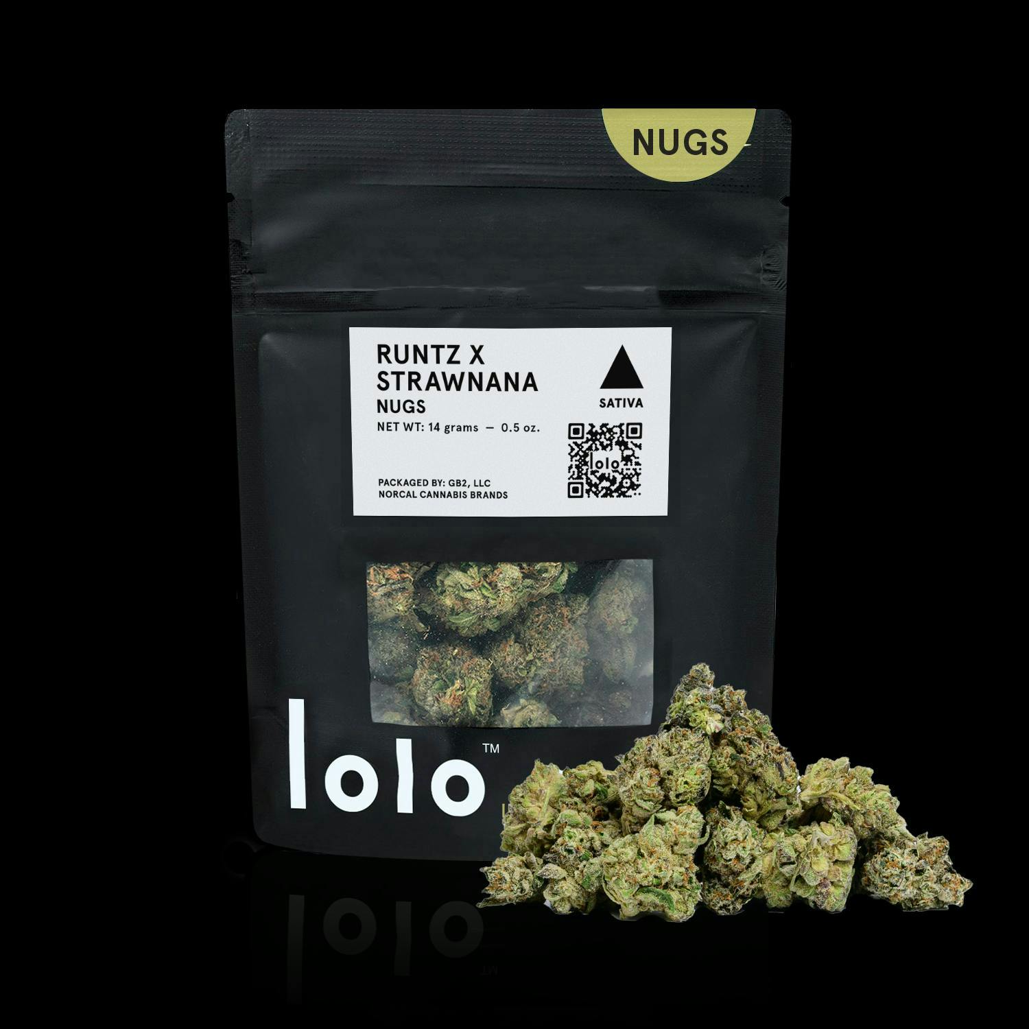 lolo - lolo | Runtz + Strawnana | Indoor Nugs | 14g - 1