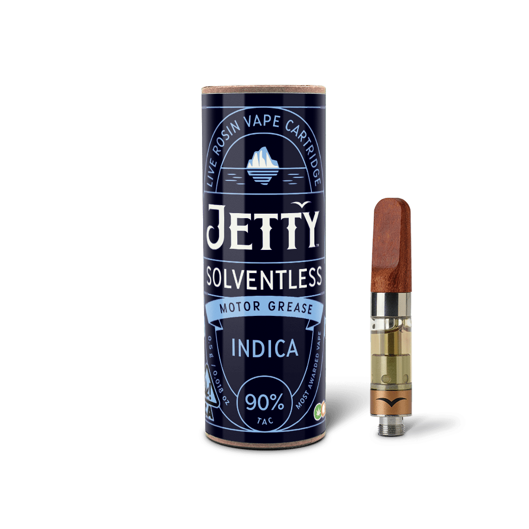 Jetty Extracts - Motor Grease | Live Rosin Cartridge | 0.5g - 1