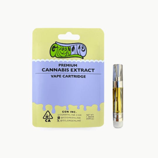 Greenline - Tropicana Cookies - Vape Cart - Sativa Hybrid - 1g - 1