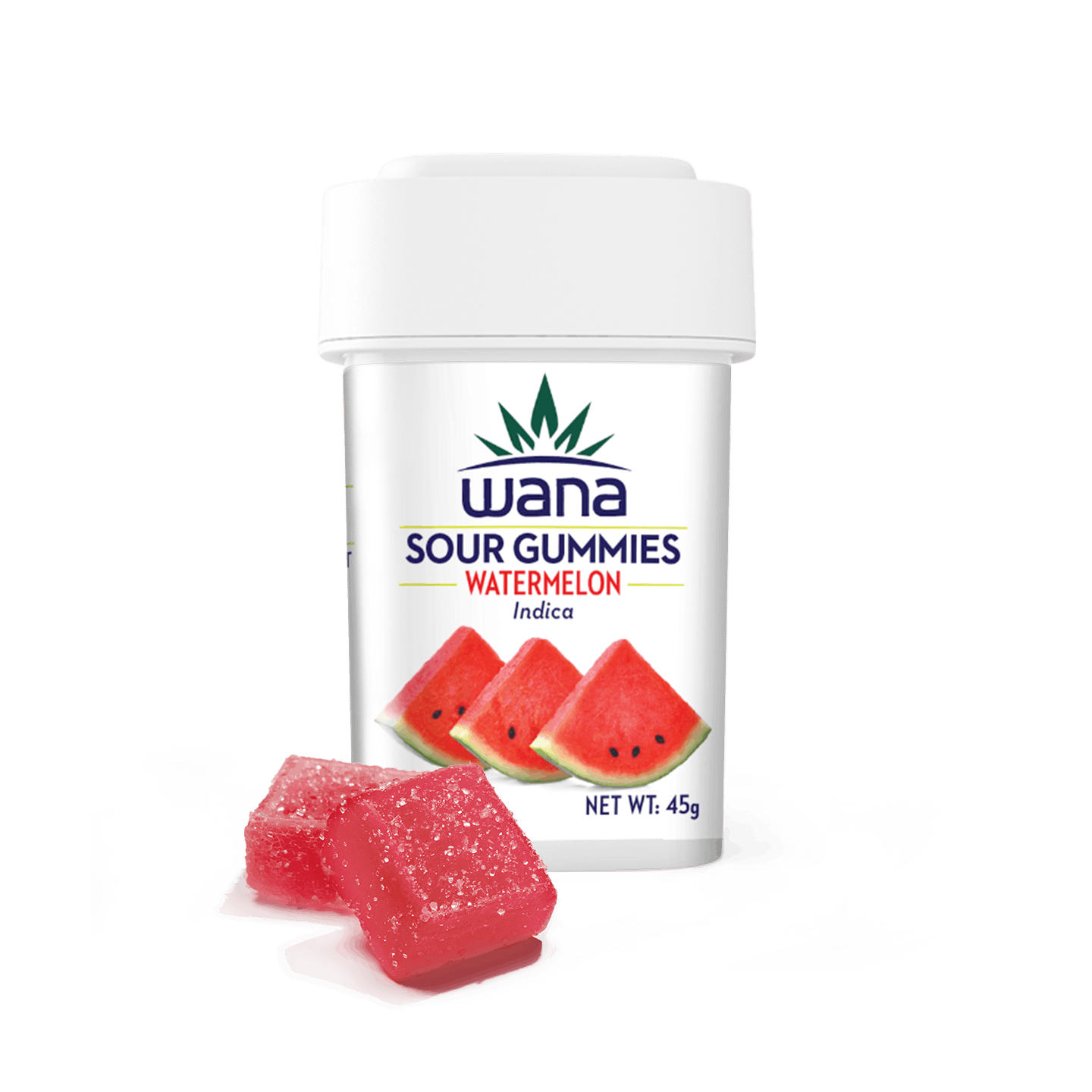 Wana Edibles - Watermelon - Indica [10 pack] - AZ - 1