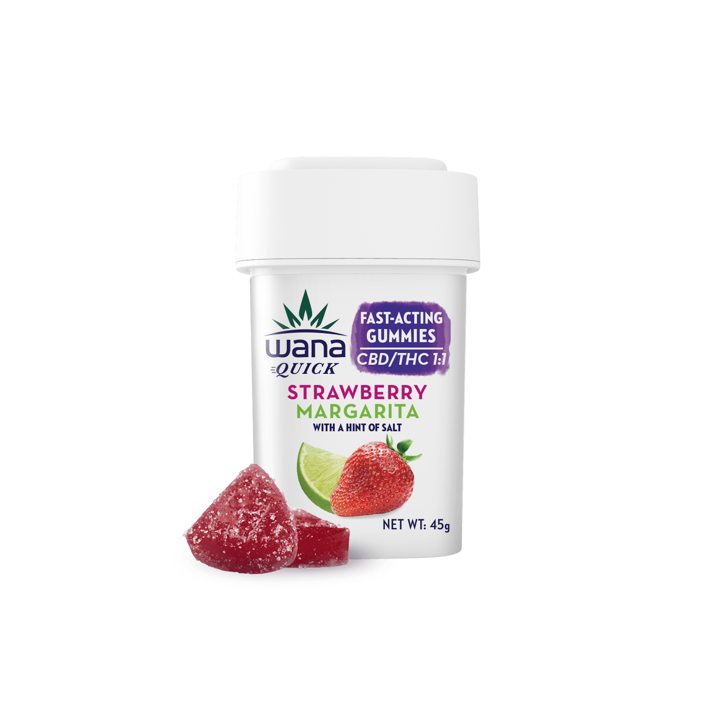 Wana Edibles - Strawberry Margarita 1:1 [10 pack] - 1