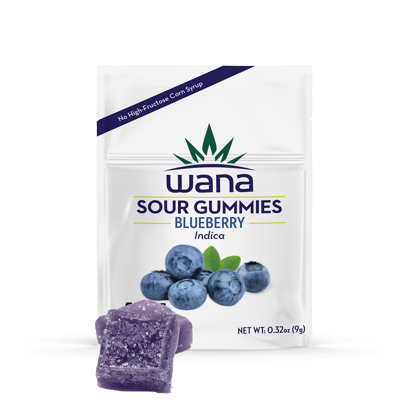 Wana Edibles - Blueberry - Indica [2 pack] - 1