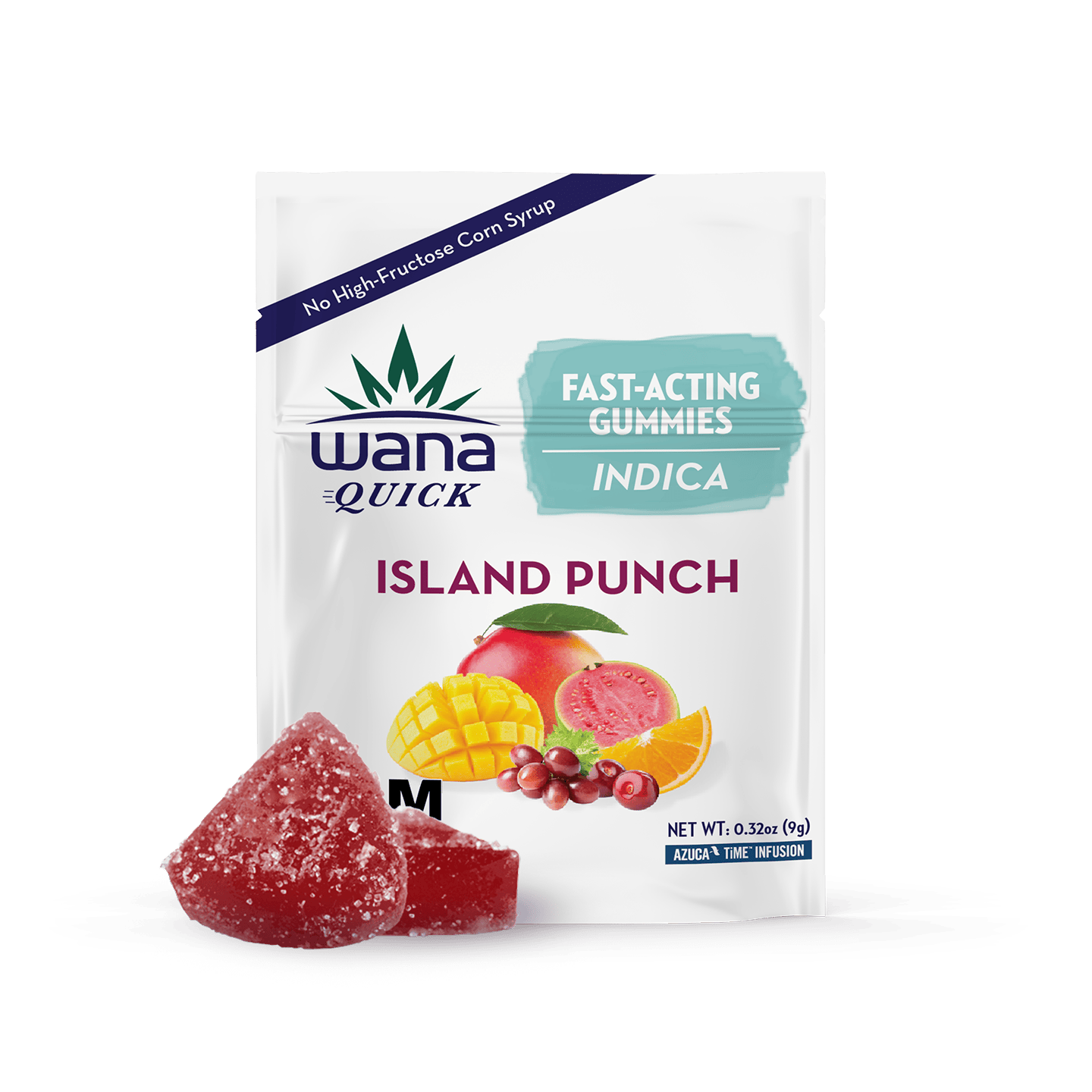 Wana Edibles - Island Punch - Indica [2 pack] - 1