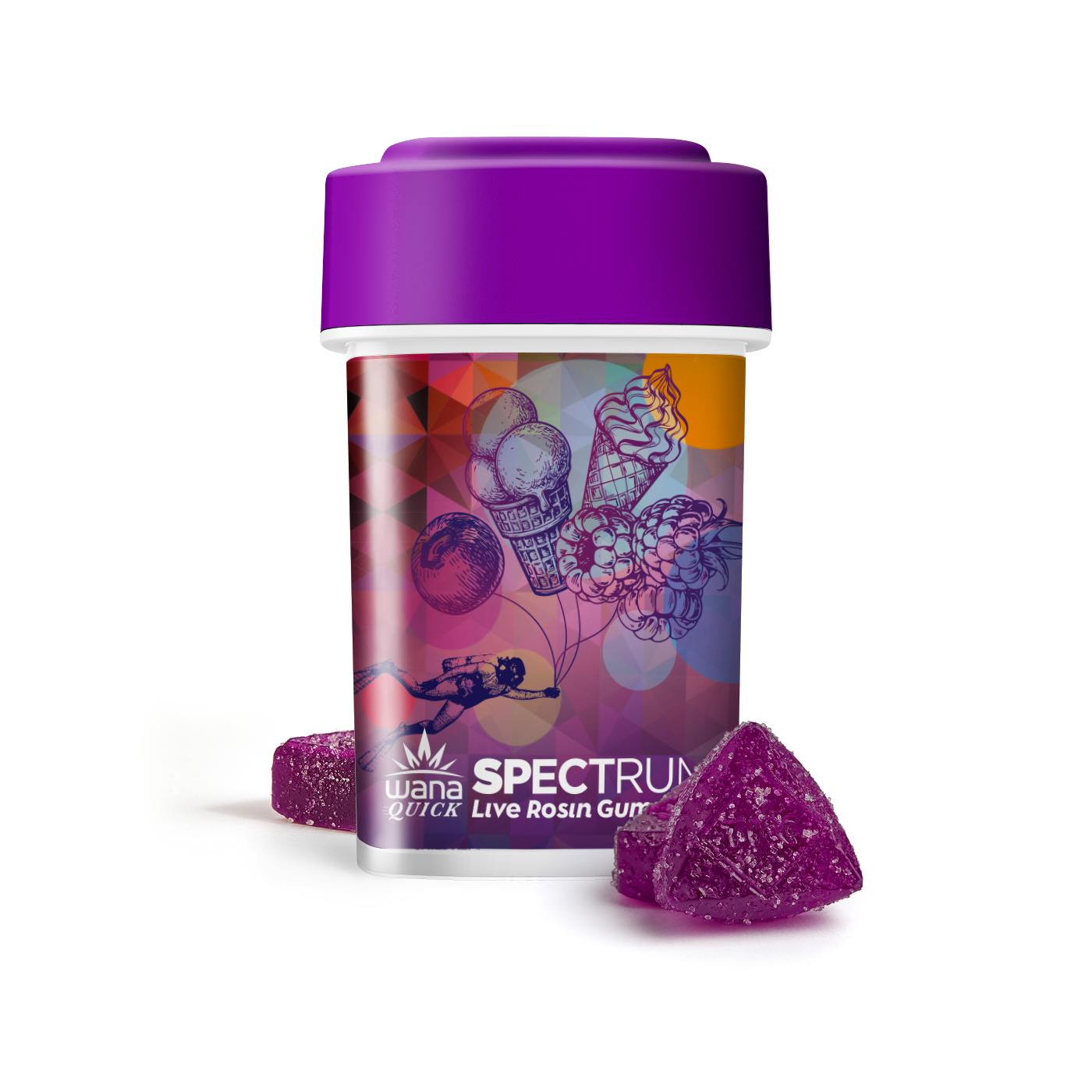 Wana Edibles - Berry Gelato [10 pack] - 1