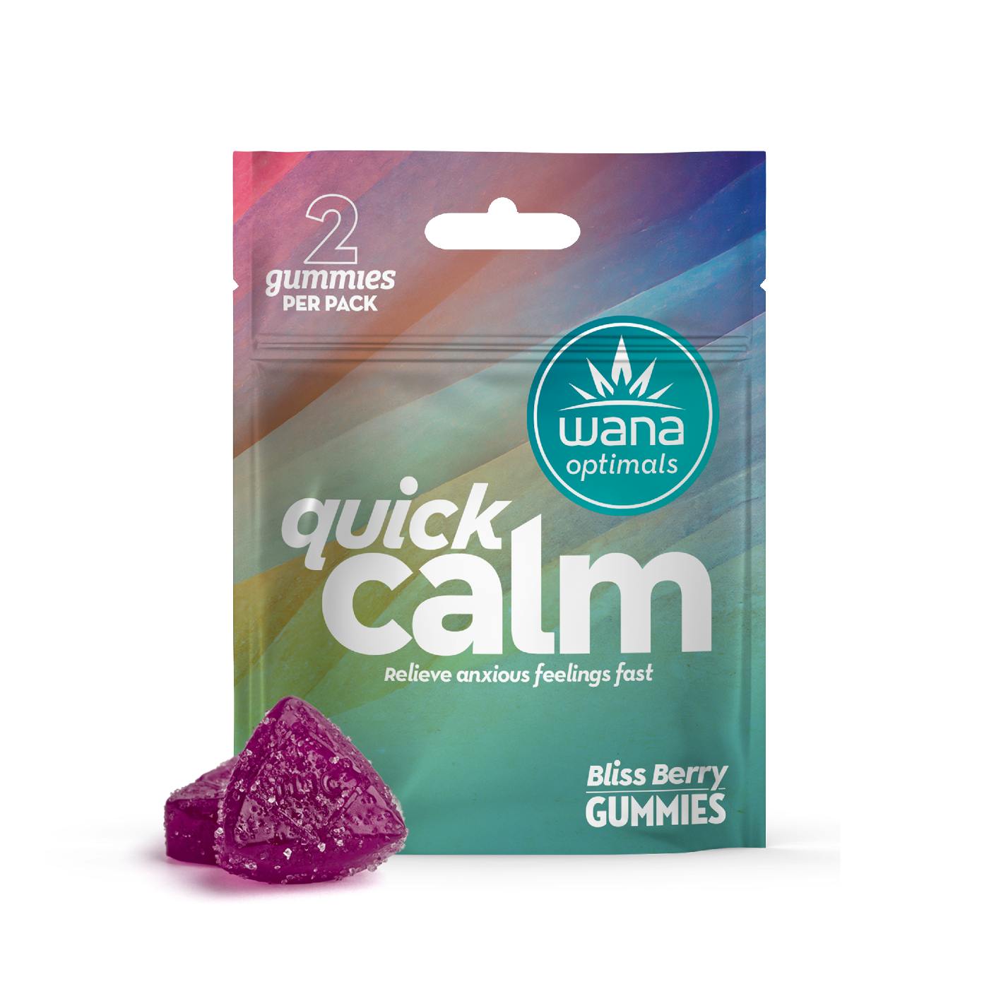 Wana Edibles - Bliss Berry Quick Calm [2 pack] - 1