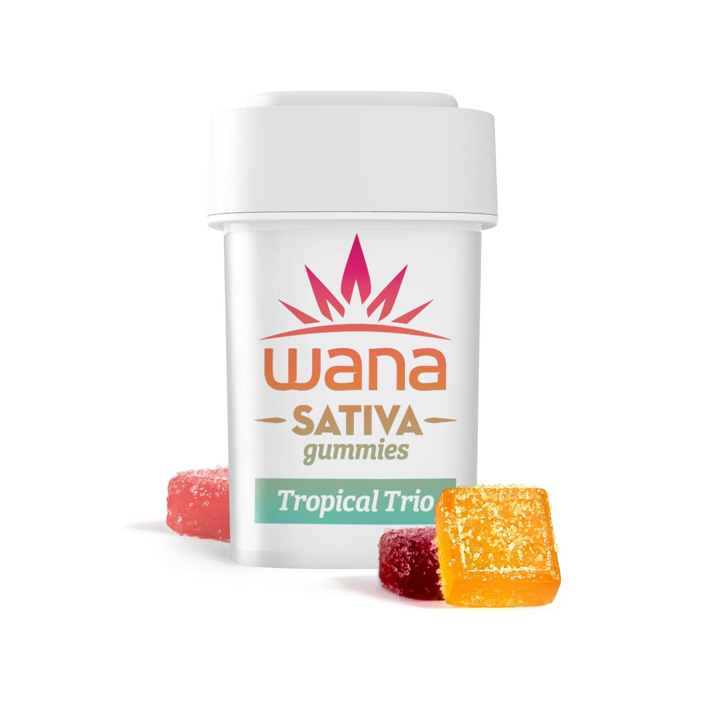 Wana Edibles - Assorted Flavors - Tropical Trio - Sativa [20 pack] - 1