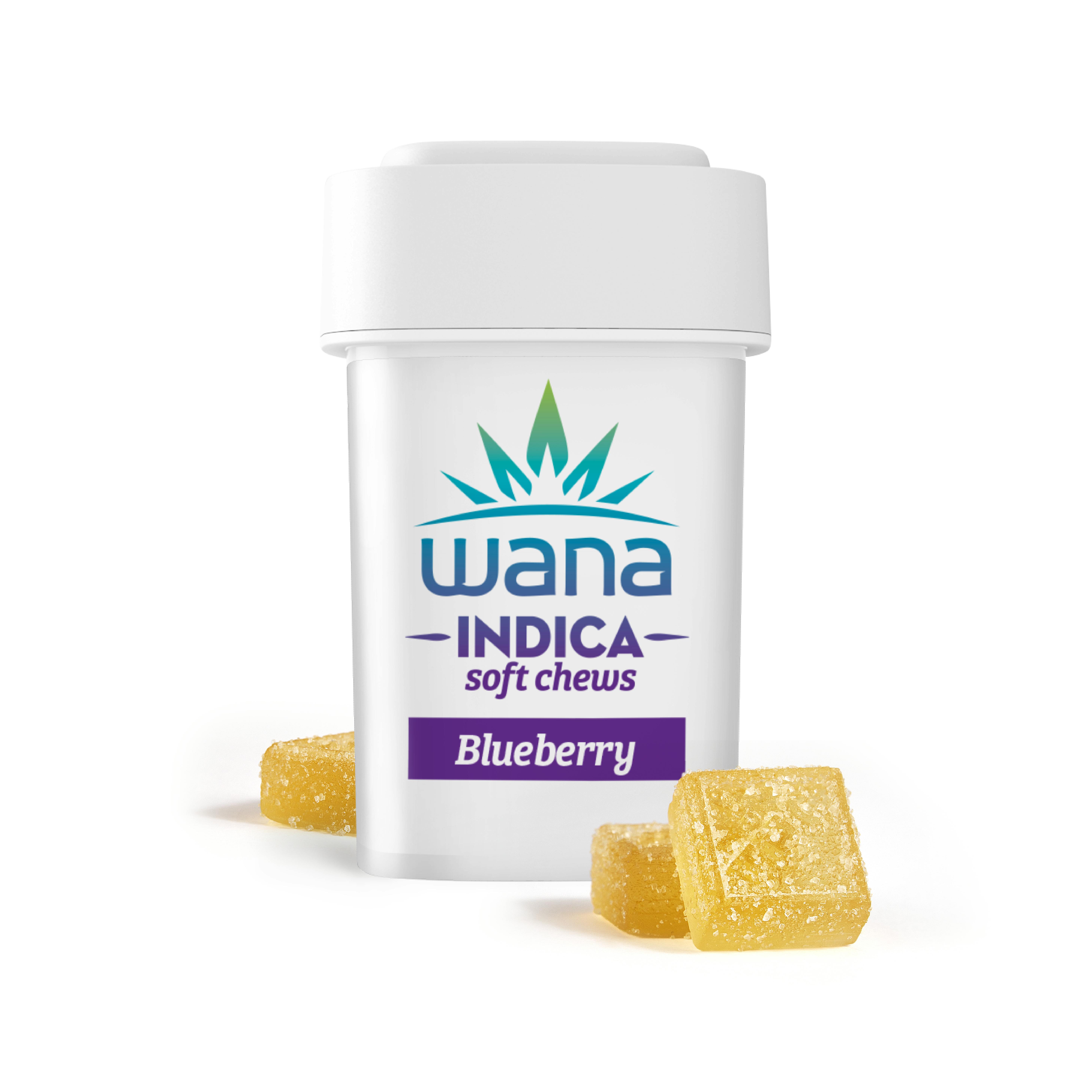 Wana Edibles - Blueberry - Indica [10 pack] - 1