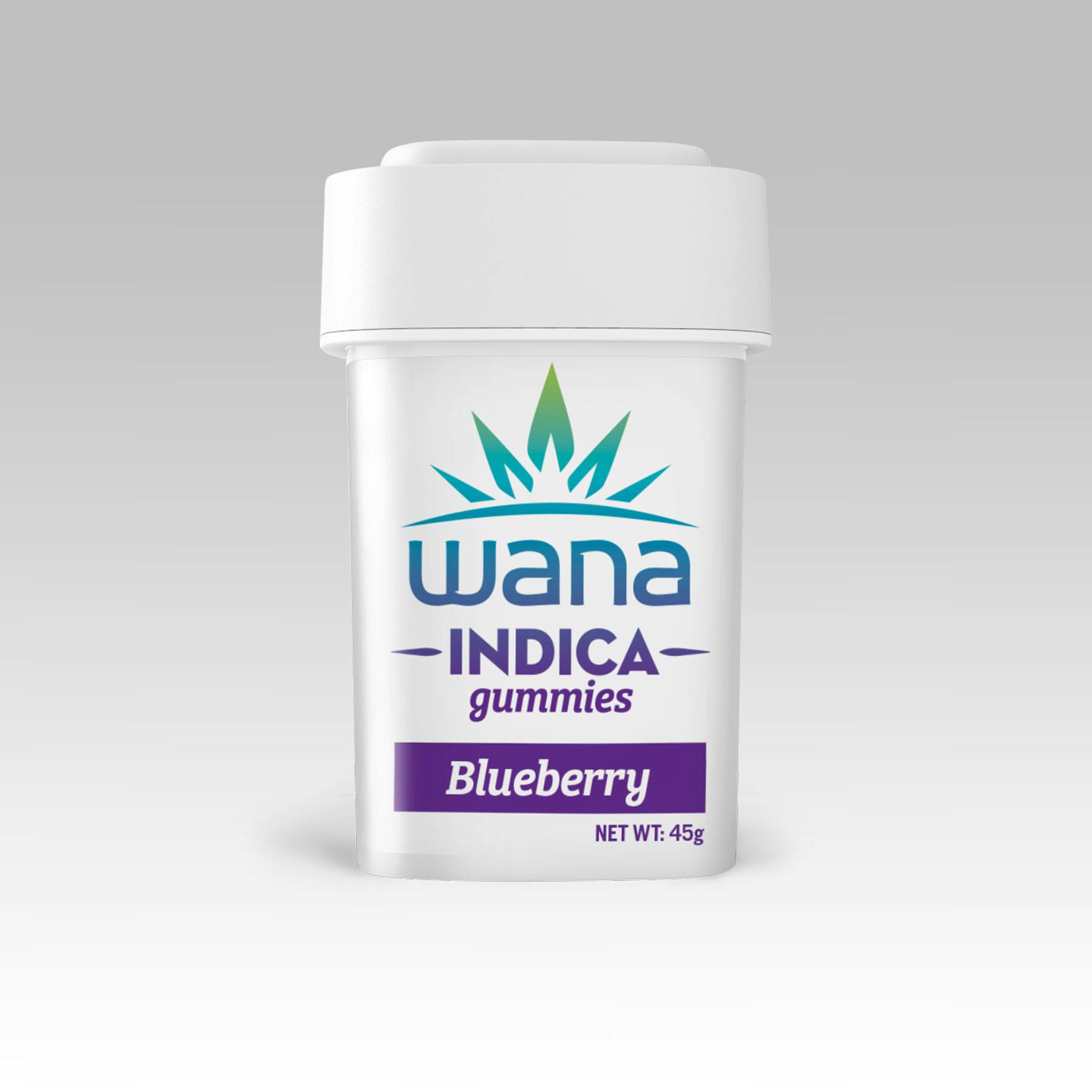 Wana Edibles - Blueberry - Indica [10 pack] - IL - 1