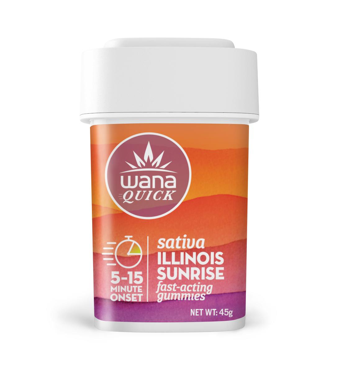 Wana Edibles - Illinois Sunrise - Sativa [10 pack] - 1