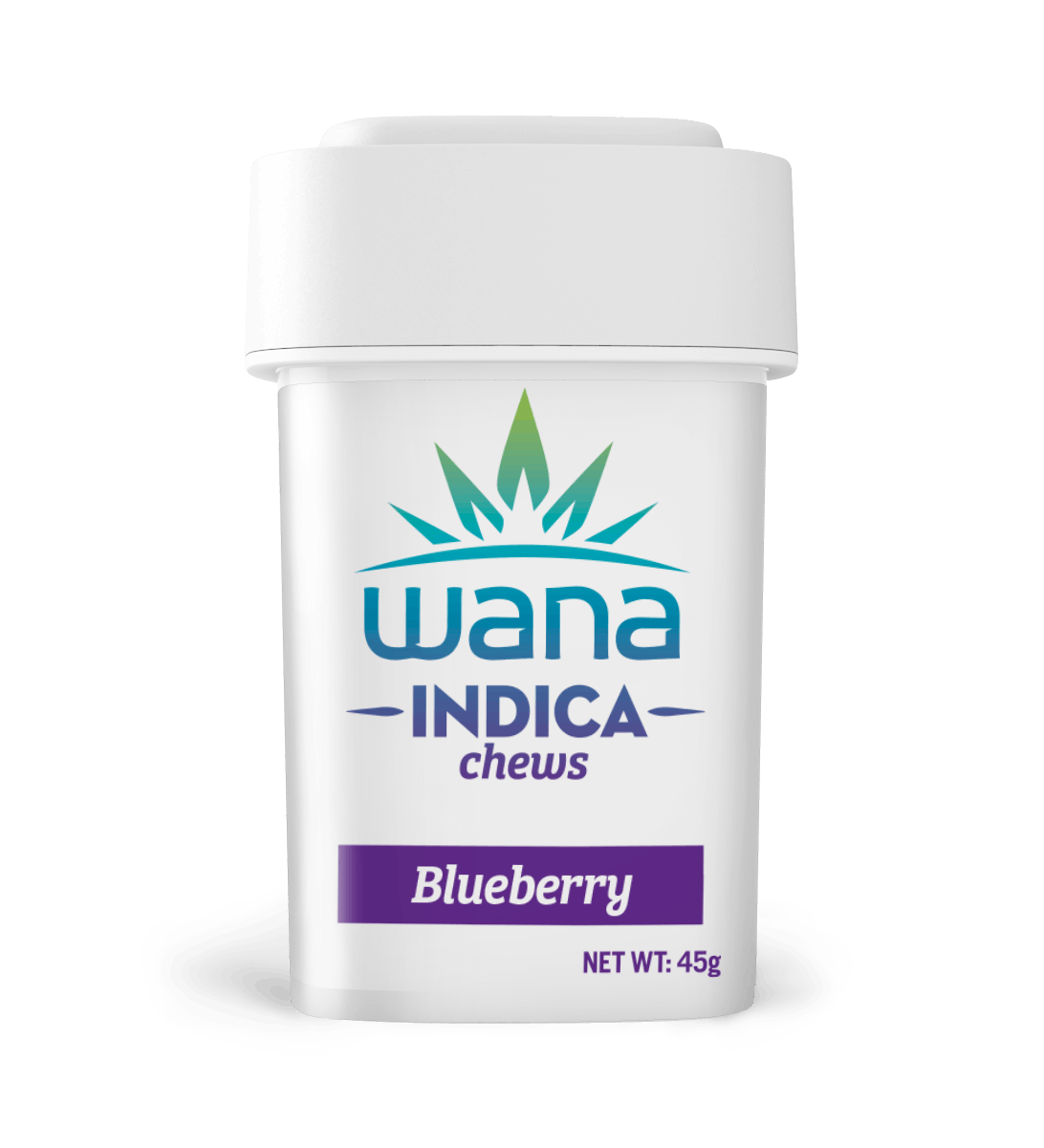 Wana Edibles - Blueberry - Indica [10 pack] - MD - 1