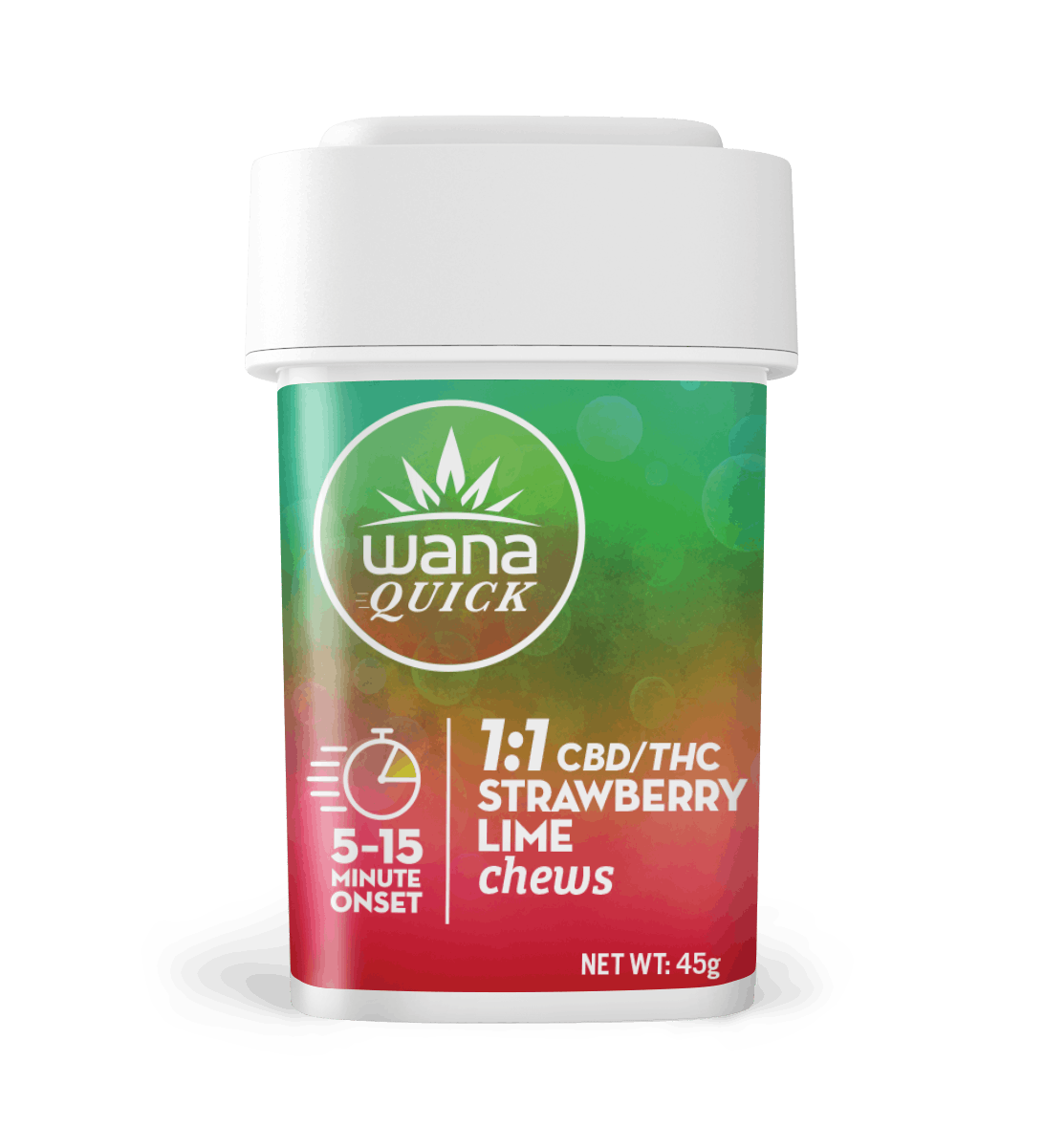 Wana Edibles - Strawberry Lime 1:1 [10 pack] - 1