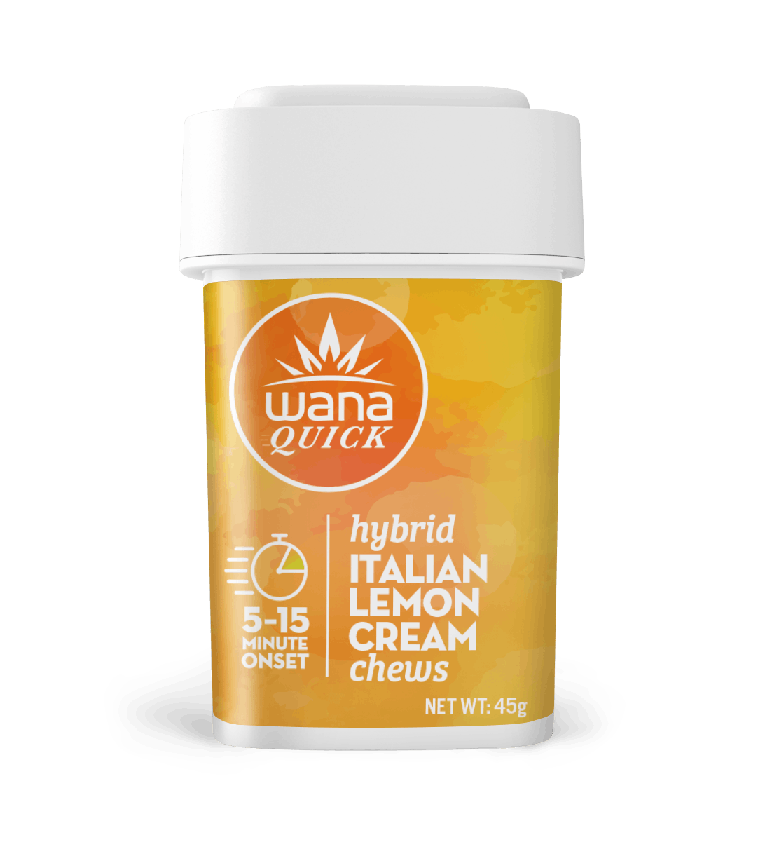 Wana Edibles - Italian Lemon Cream - Hybrid [10 pack] - 1