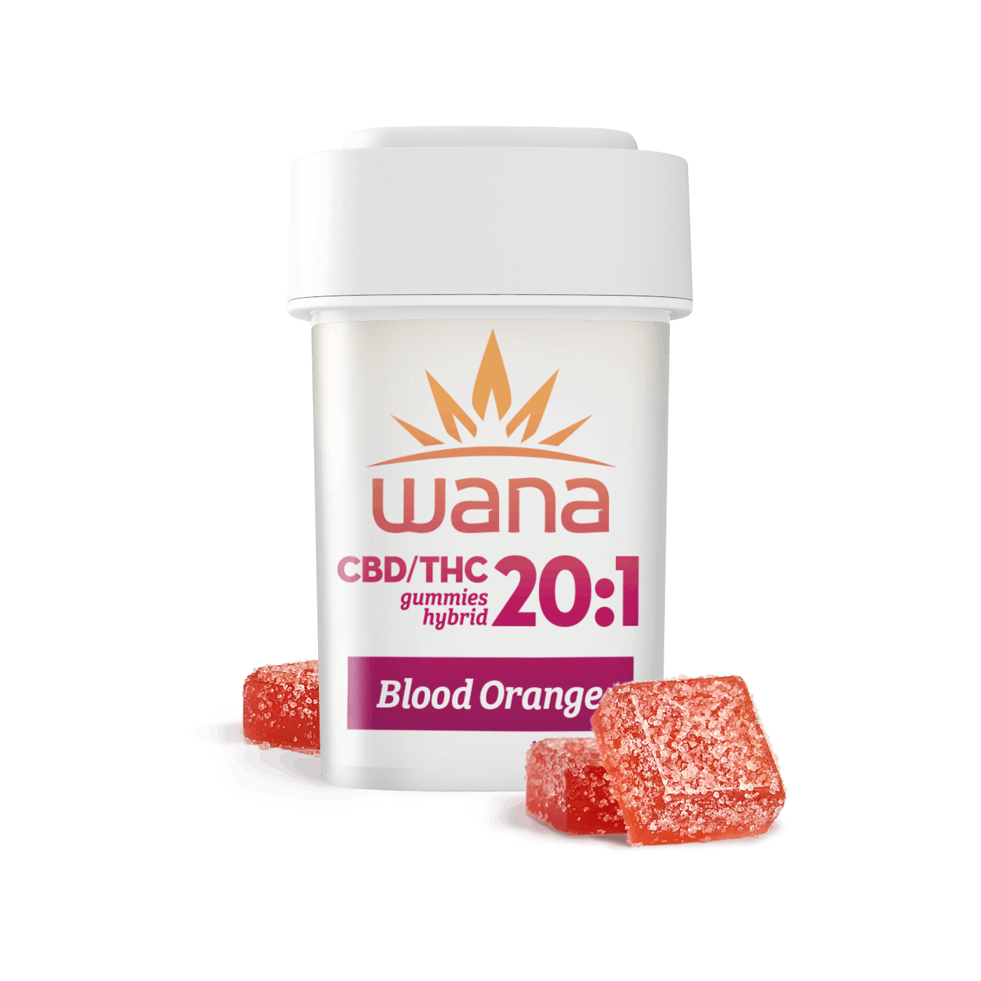 Wana Edibles - Blood Orange 20:1 [20 pack] - 1