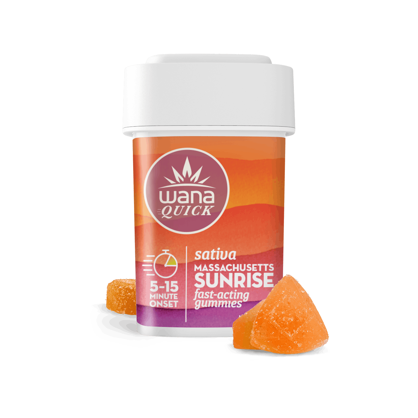 Wana Edibles - Massachusetts Sunrise - Sativa [20 pack] - 1