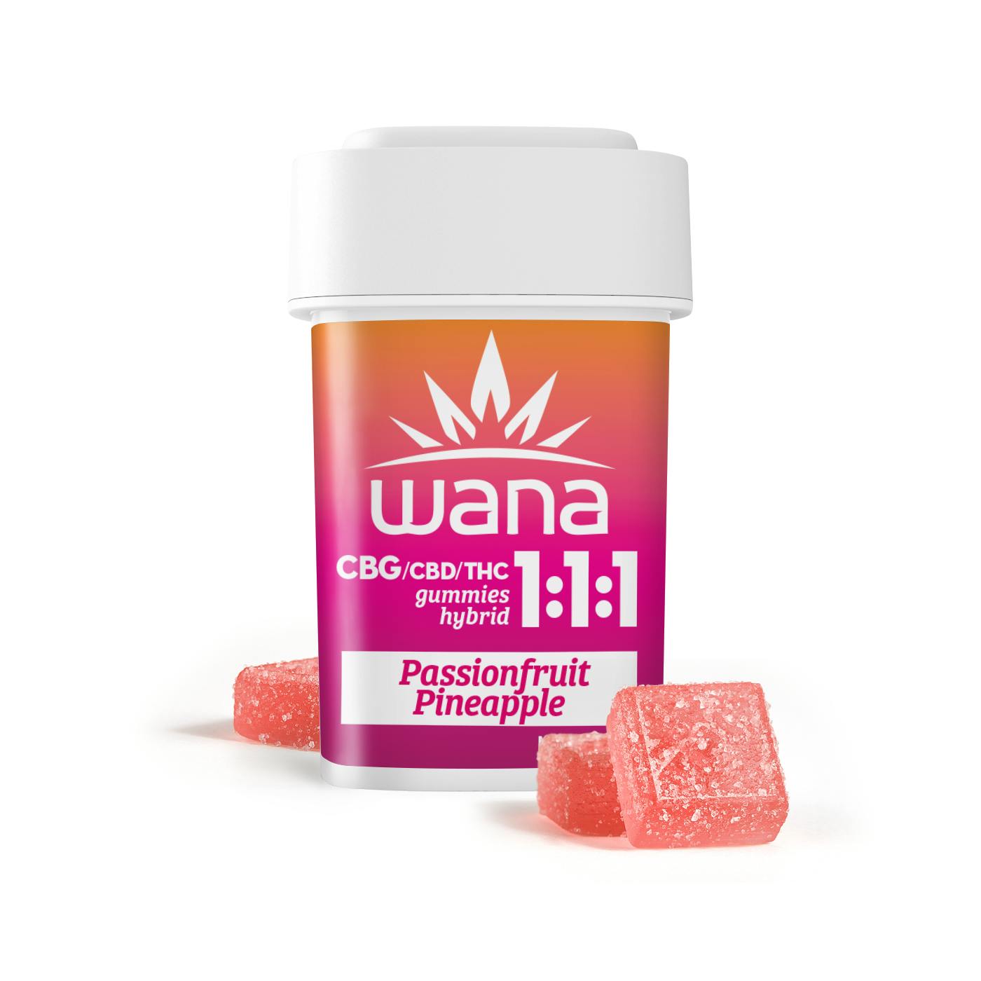 Wana Edibles - Passionfruit Pineapple 1:1:1 [20 pack] - 1