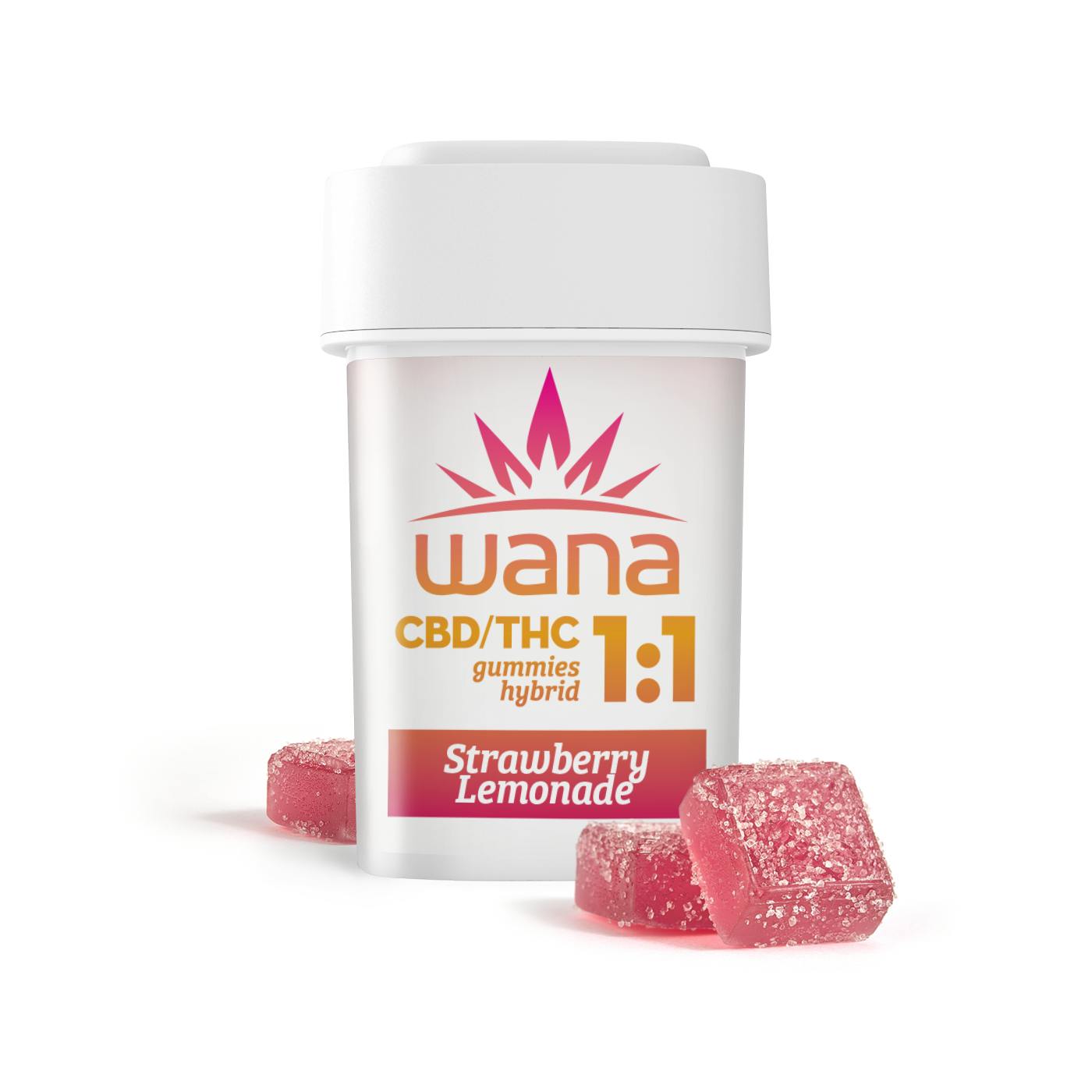 Wana Edibles - Strawberry Lemonade 1:1 [10 pack] - MI - 1