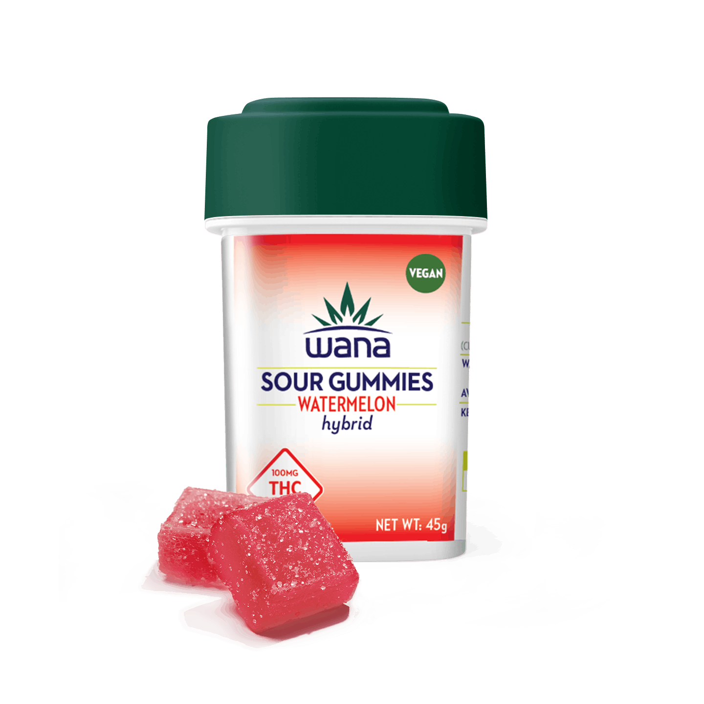 Wana Edibles - Watermelon - Hybrid [10 pack] - MO - 1
