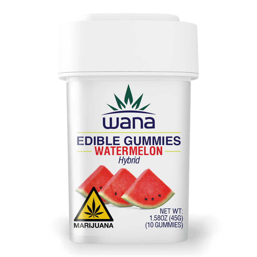 Wana Edibles - Watermelon - Hybrid [10 pack] - MT - 1