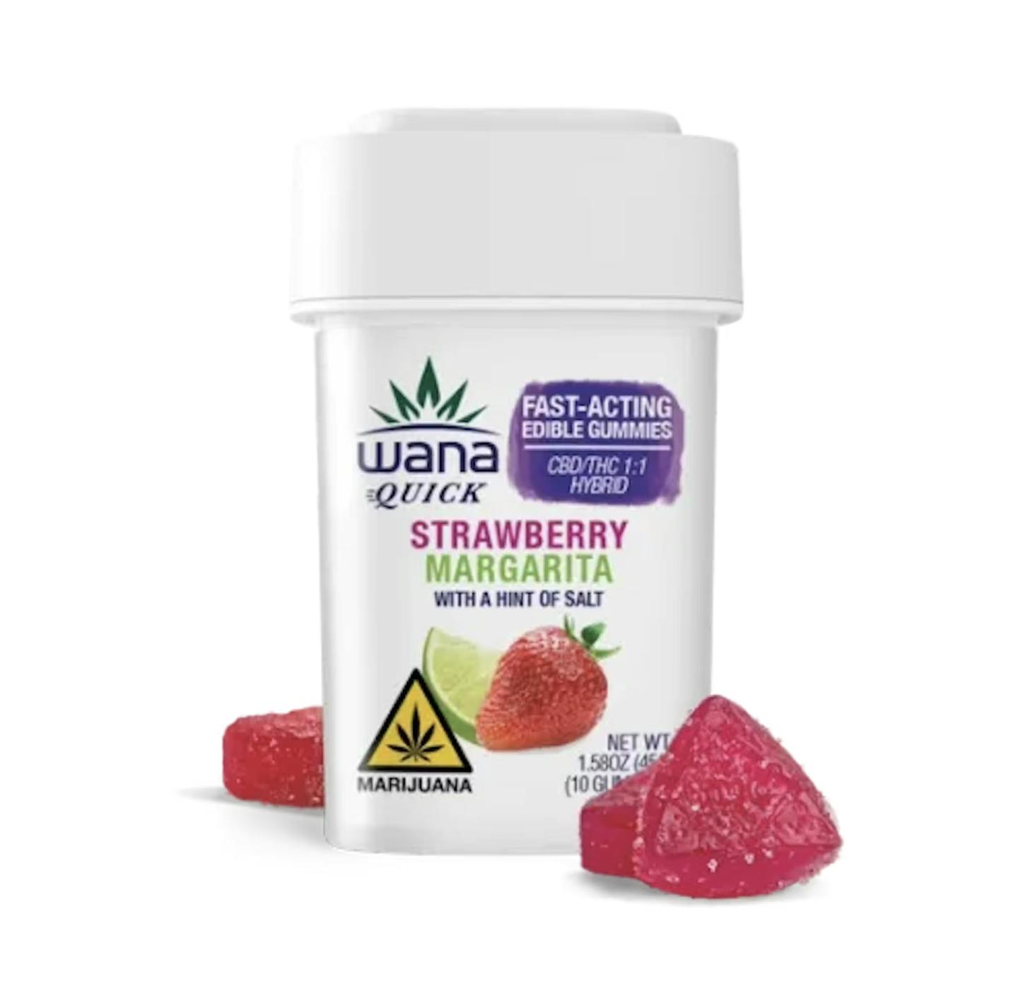 Wana Edibles - Strawberry Margarita 1:1 [10 pack] - MT - 1