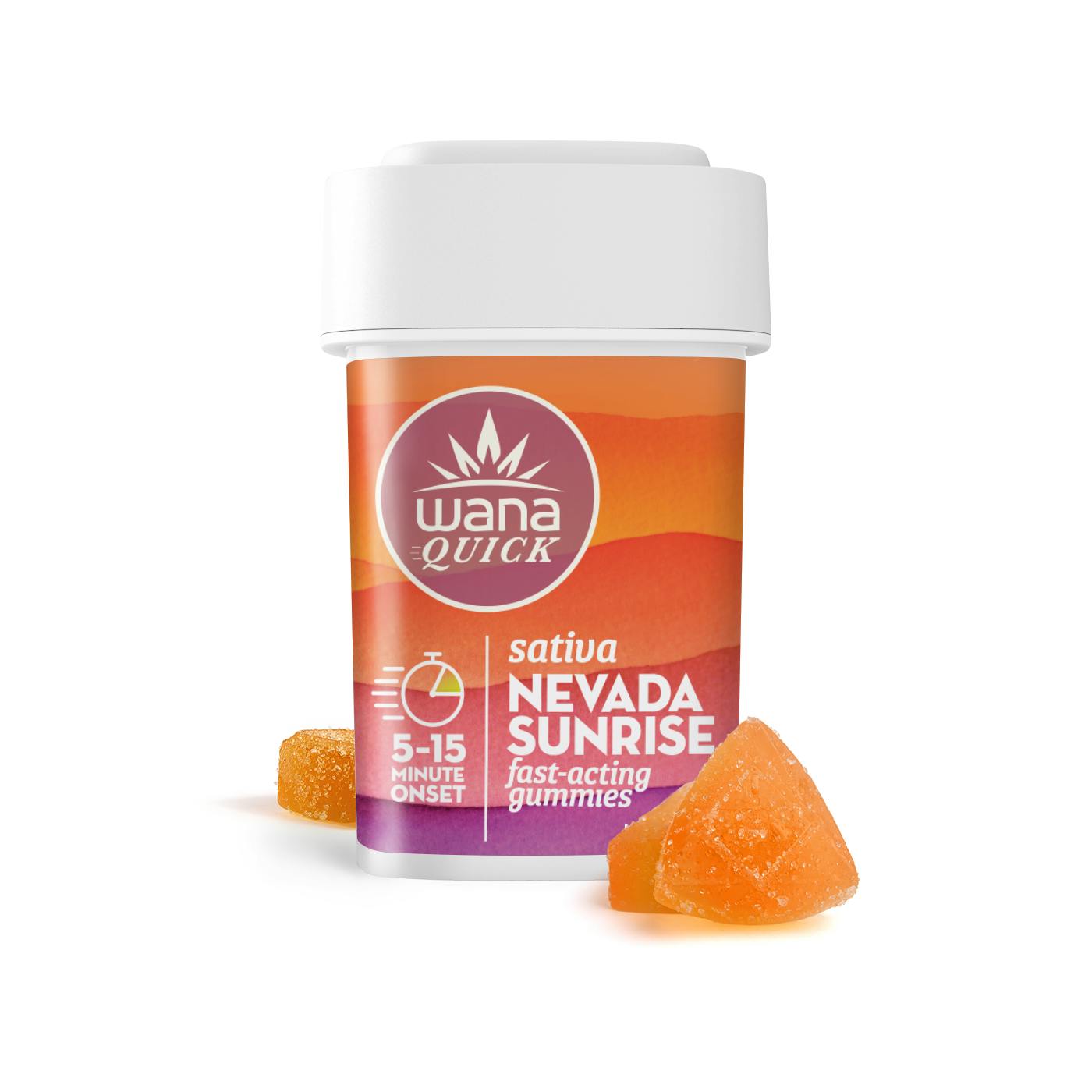 Wana Edibles - Nevada Sunrise - Sativa [10 pack] - 1