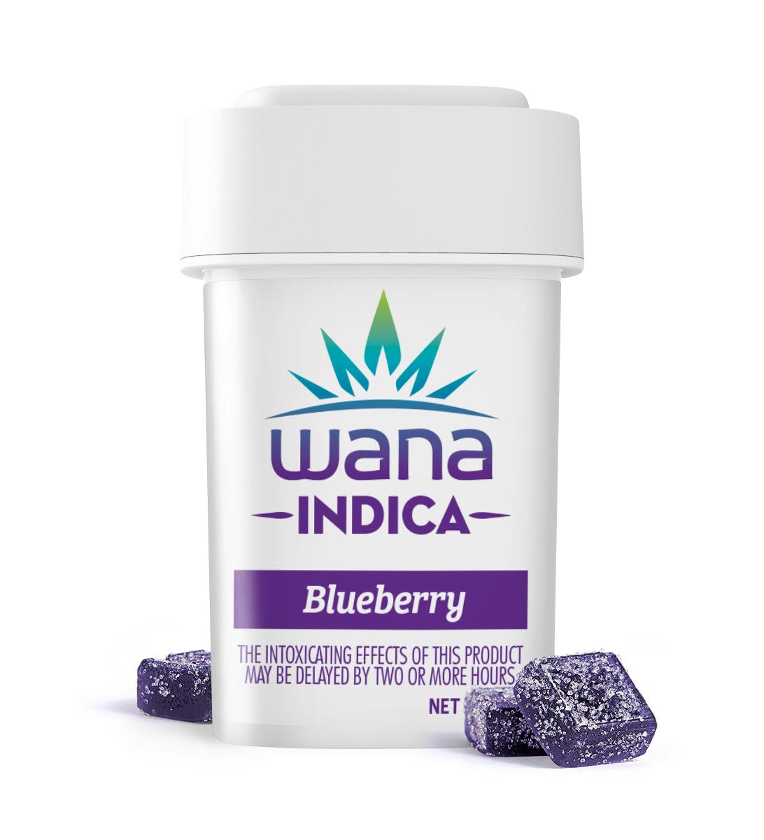 Wana Edibles - Blueberry - Indica [10 pack] - 1