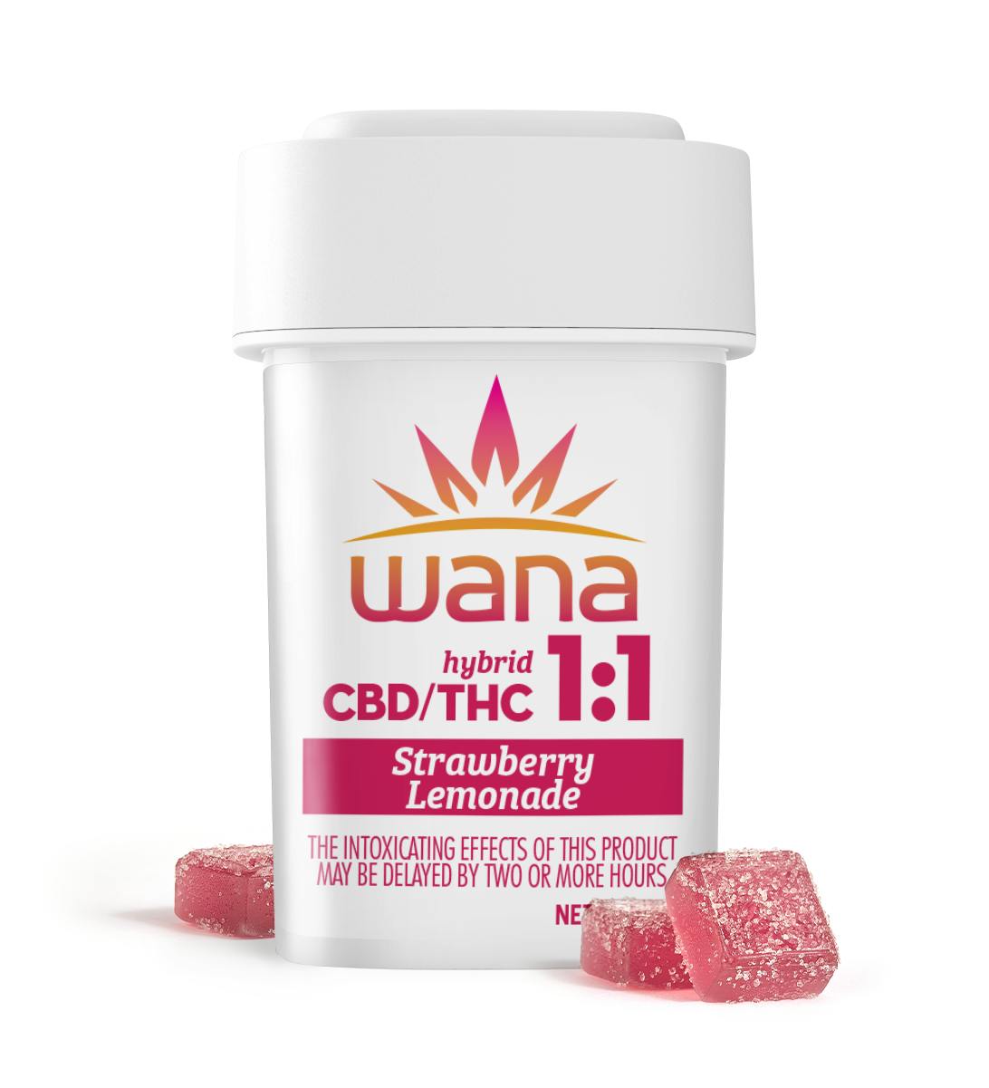 Wana Edibles - Strawberry Lemonade 1:1 [10 pack] - 1