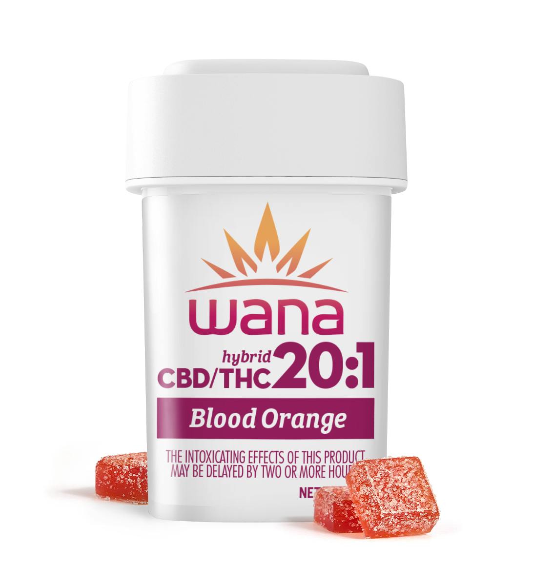 Wana Edibles - Blood Orange 20:1 [10 pack] - 1