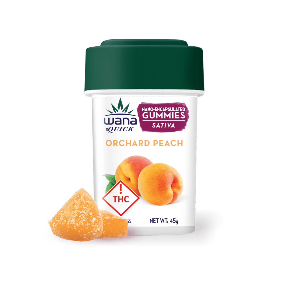 Wana Edibles - Orchard Peach - Sativa [10 pack] - 1
