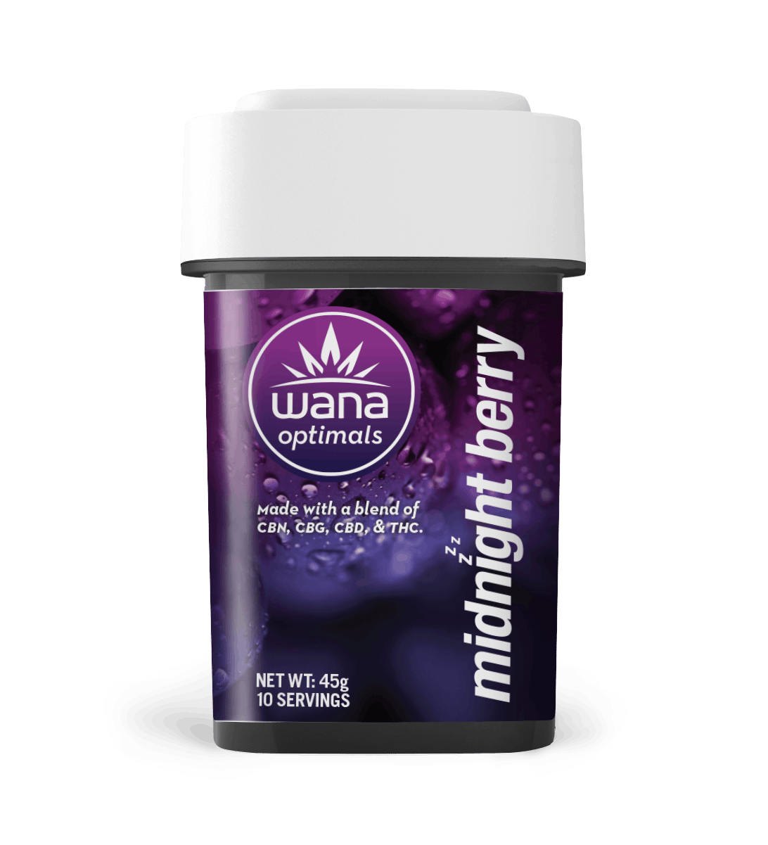 Wana Edibles - Midnight Berry [10 pack] - 1