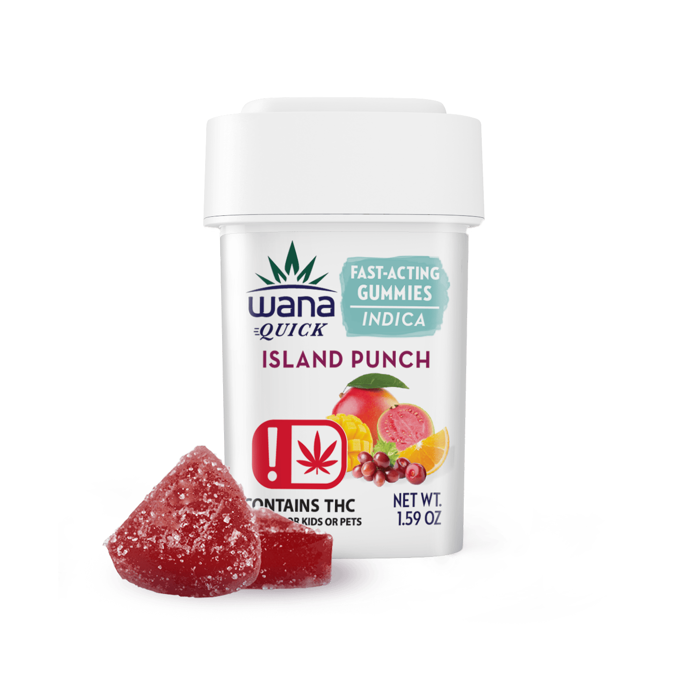 Wana Edibles - Island Punch - Indica [10 pack] - 1