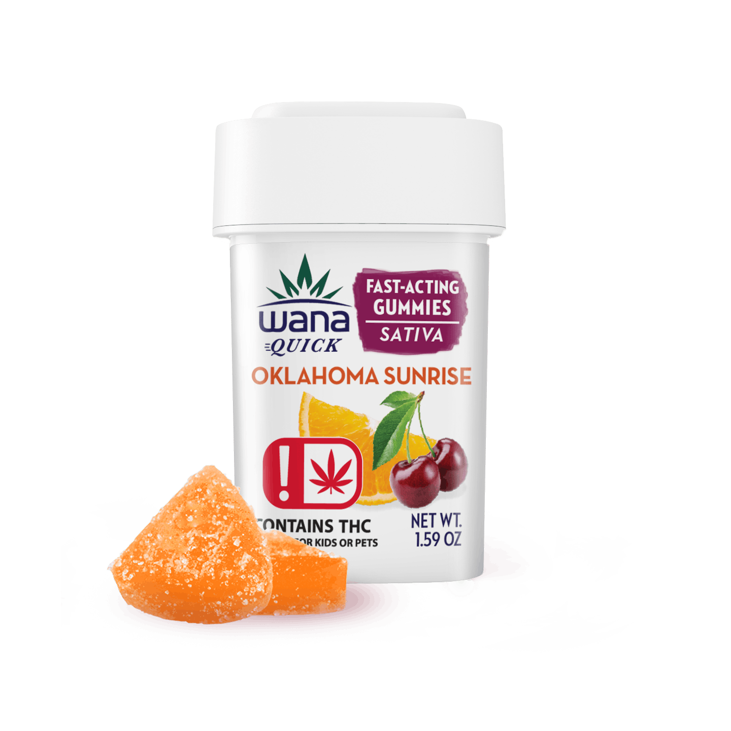 Wana Edibles - Oklahoma Sunrise - Sativa [10 pack] - 1