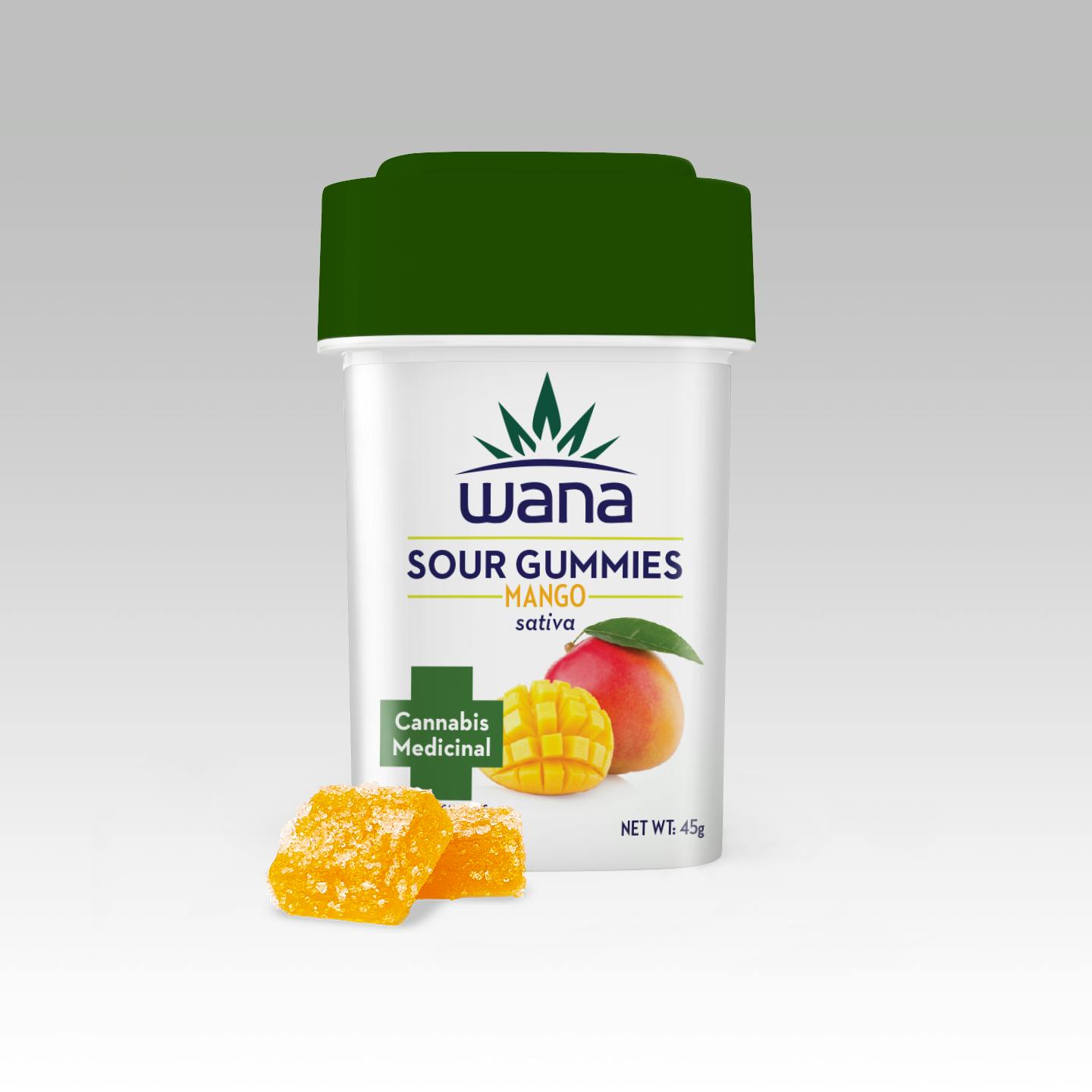 Wana Edibles - Mango - Sativa [10 pack] - 1