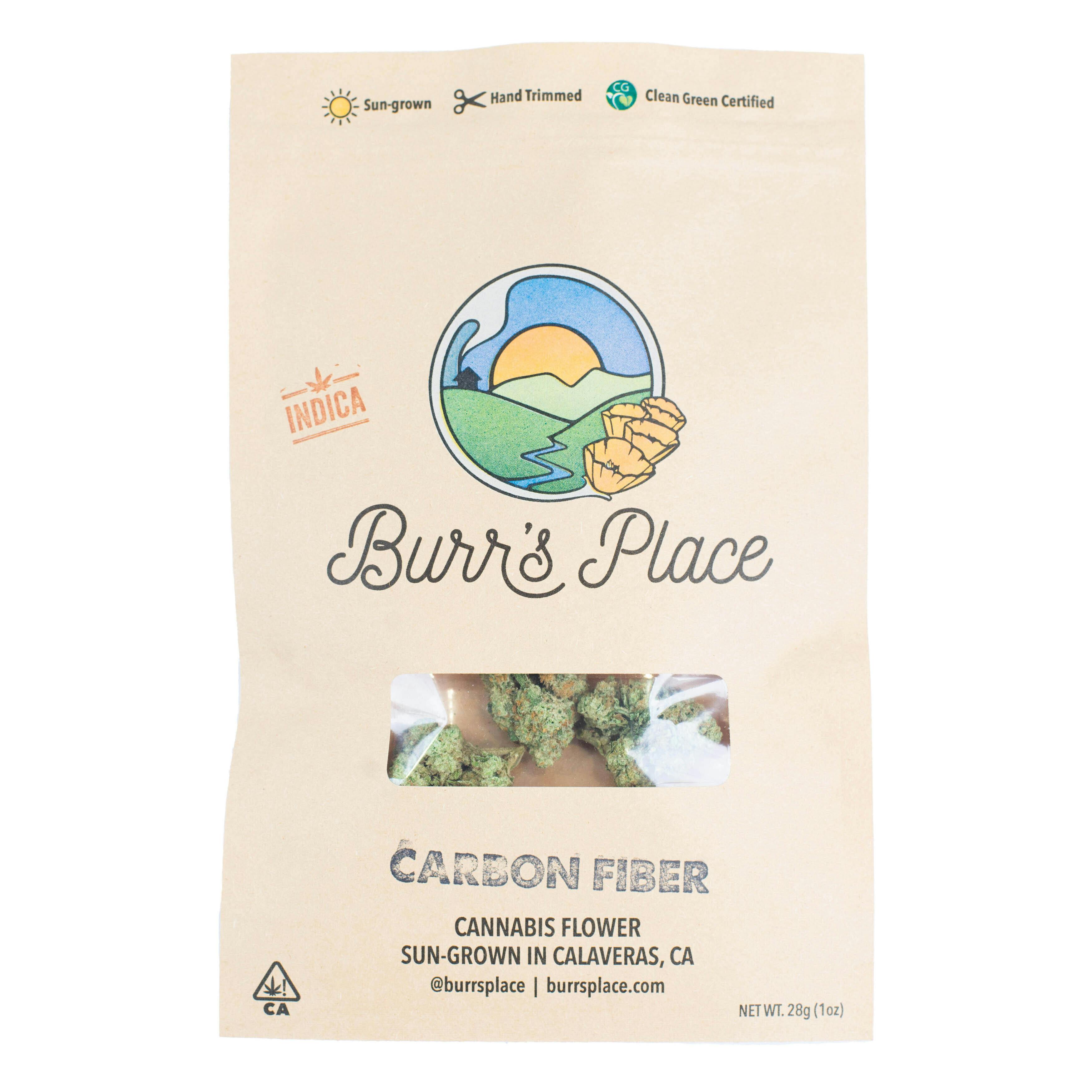 Burr's Place - Carbon Fiber | Big Buds | 28g - 1
