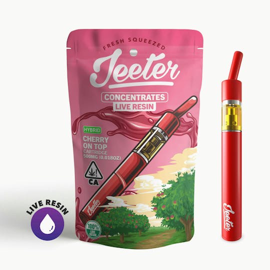 Jeeter - Jeeter Juice Disposable Live Resin Straw - Cherry On Top - 1