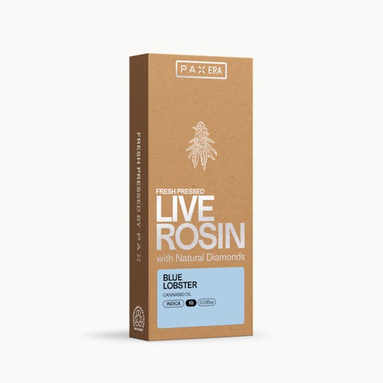 PAX - Live Rosin with Diamonds - Blue Lobster 1g - 1
