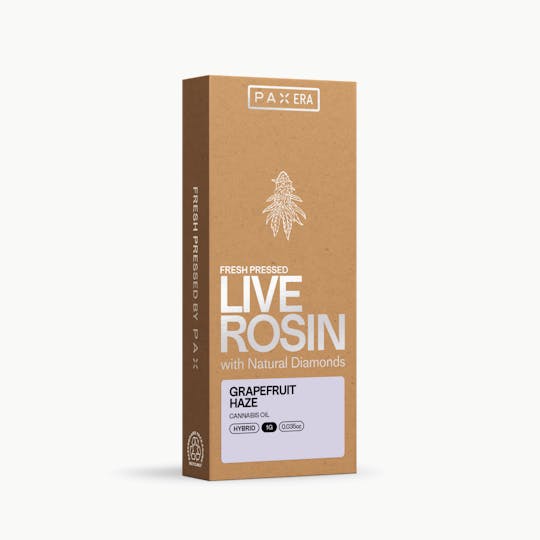 PAX - Live Rosin with Diamonds - Grapefruit Haze 1g - 1