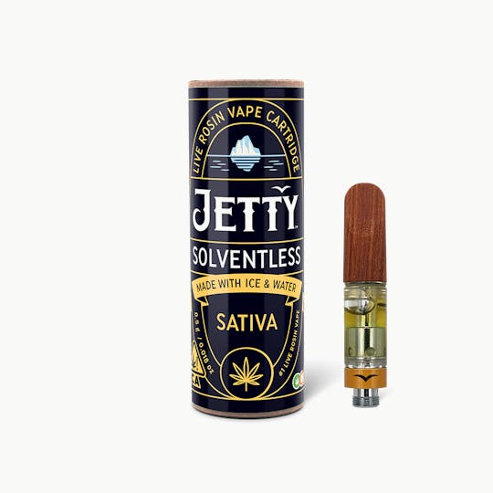 Jetty Extracts - Jetty Cartridge OCal Solventless .5g Sour Strawberry - 1