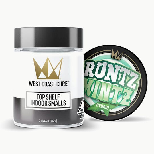 West Coast Cure - Runtz Mintz - 7G Top Shelf Indoor Smalls - 1