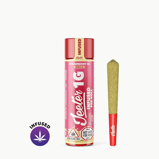 Jeeter - Jeeter Joint Infused - Strawberry SC - 1