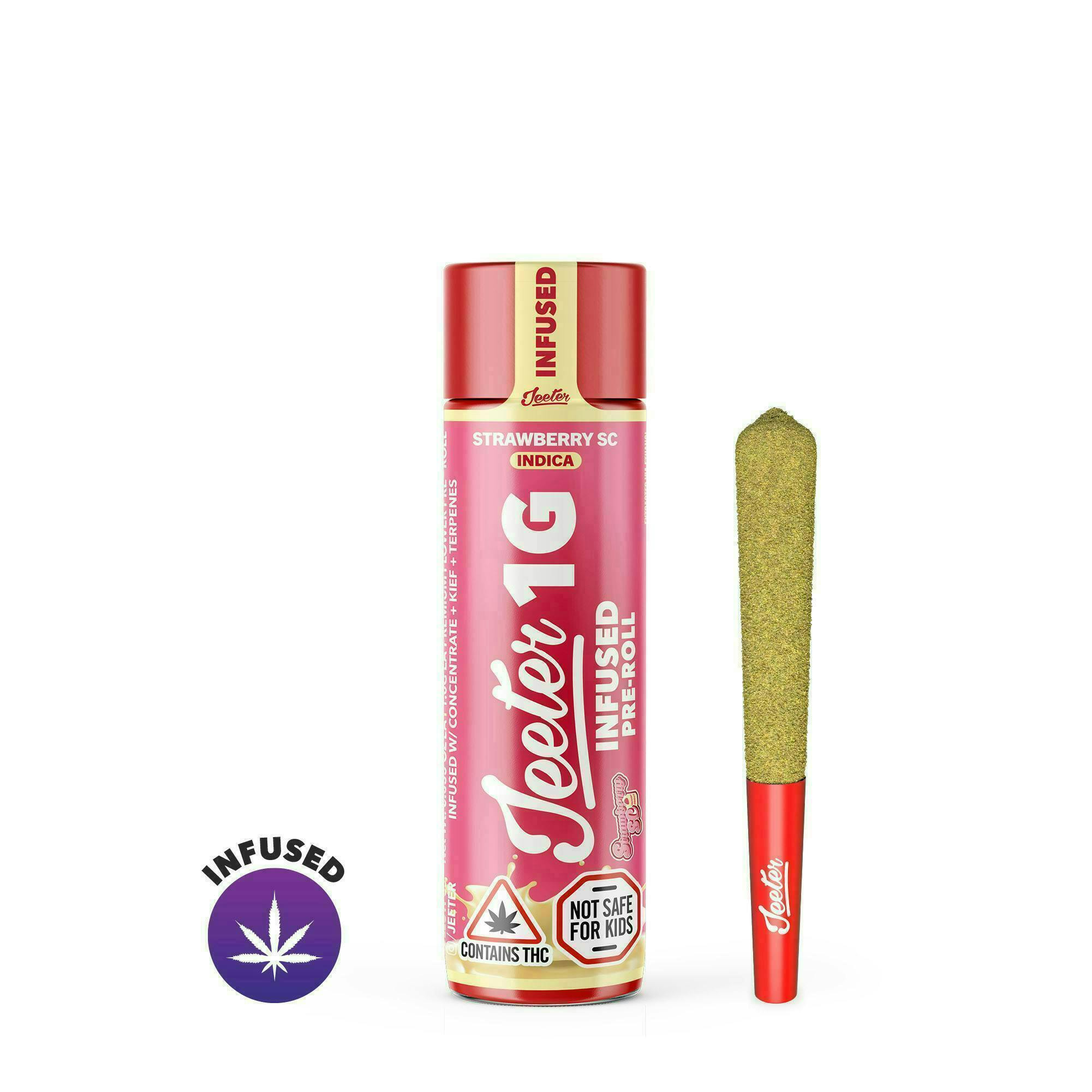 Jeeter - Jeeter | Strawberry SC | Infused Joint | 1g - 1