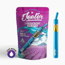 Jeeter | GMO 41 | Live Resin Straw Disposable | 0.5g - Jeeter Jeeter | GMO 41 | Live Resin Straw Disposable | 0.5g - Jeeter