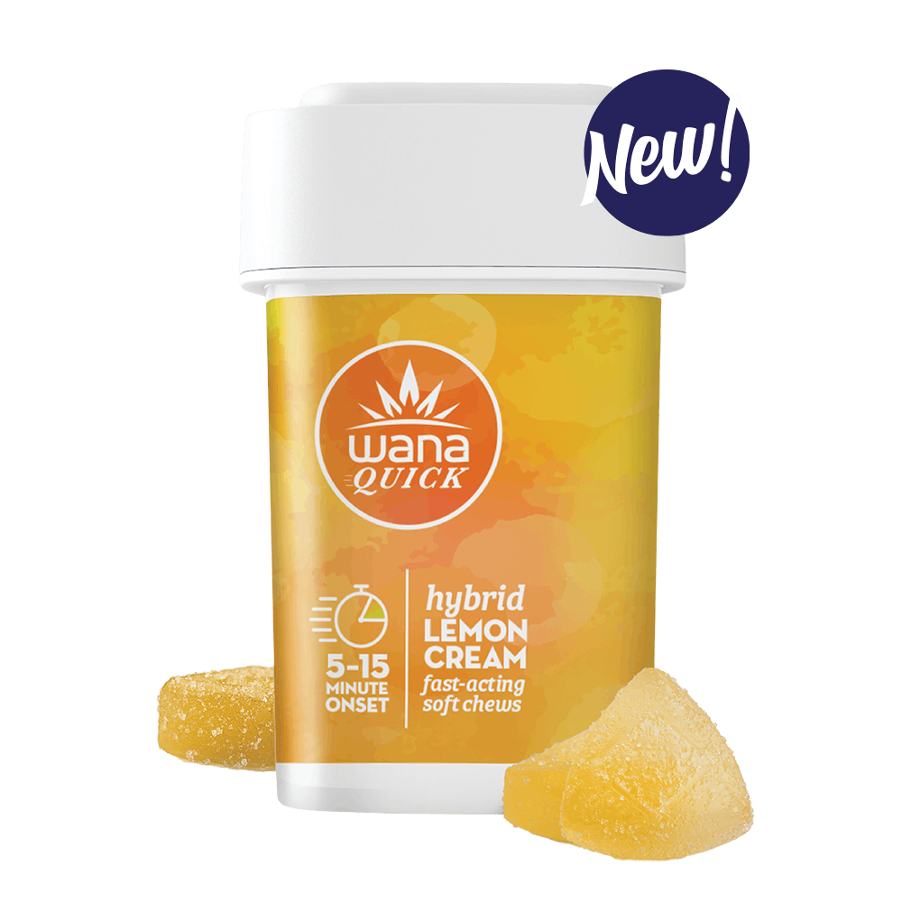 Wana Edibles - Lemon Cream - Hybrid [10 pack] - 1